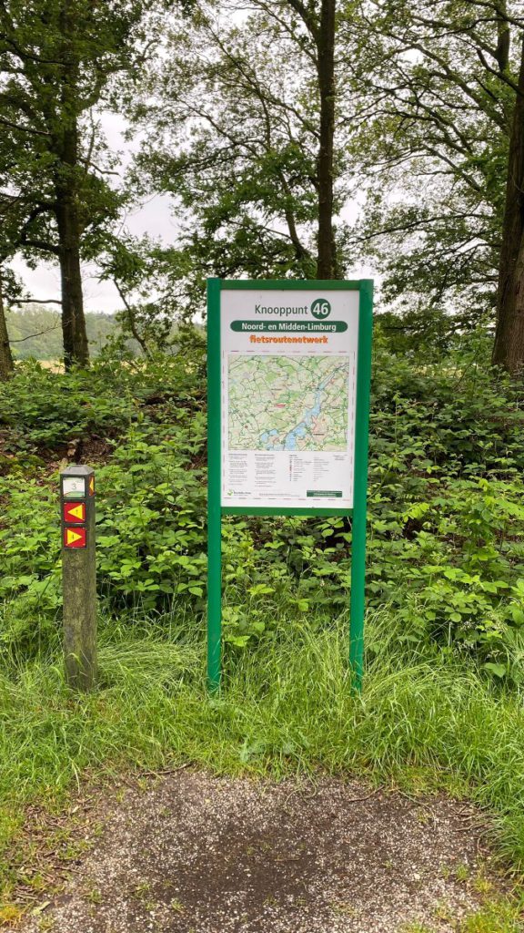 fietsroute e-bikes gemeente leudel weert limburg fietsknoppunten aspergevelden