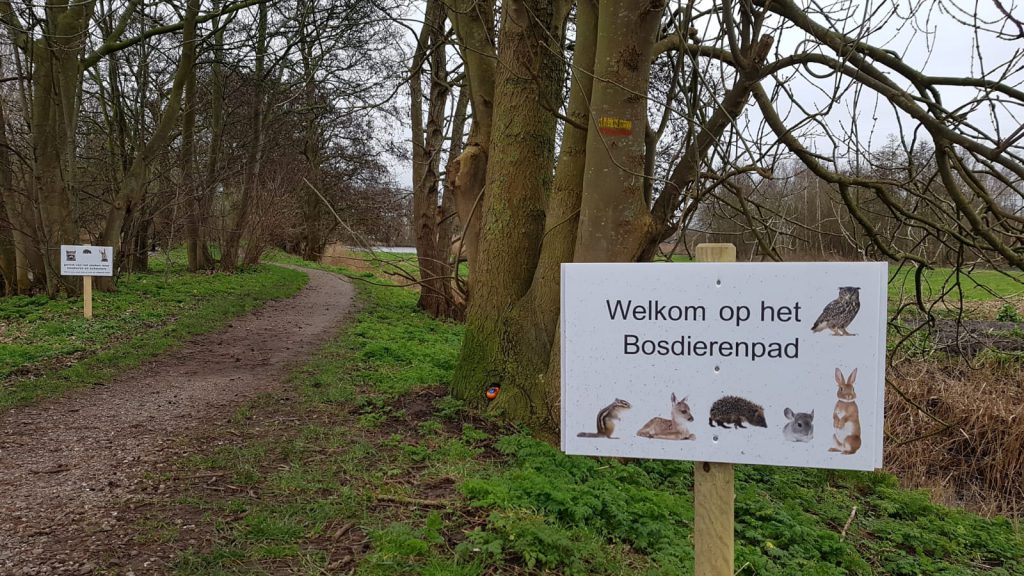 ingang bosdierenpad