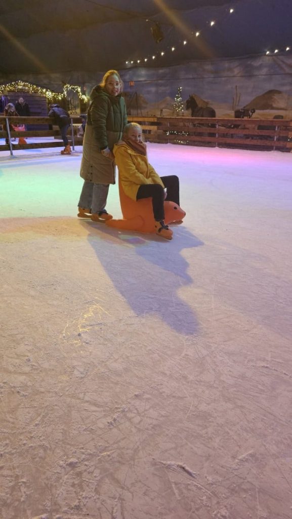 winter schaatsbaan slagharen