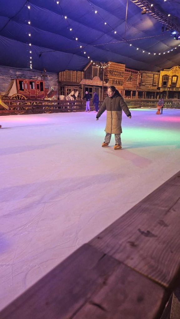 winter schaatsen schaatsbaan