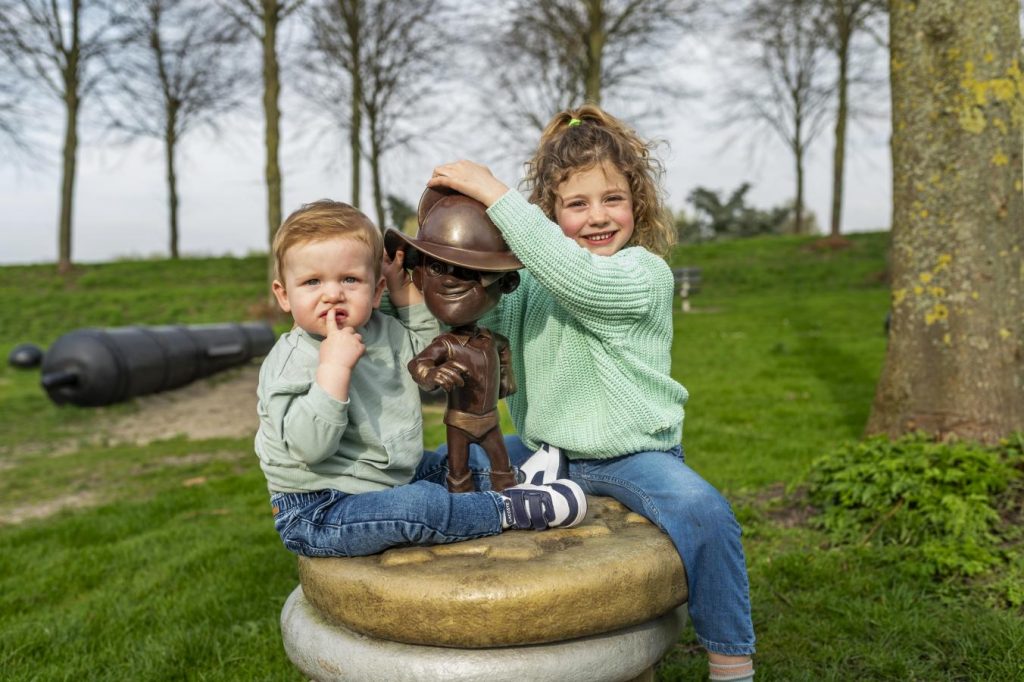 pagadders beeldjes wandeling kinderen