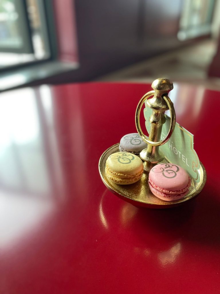 macarons in hotel