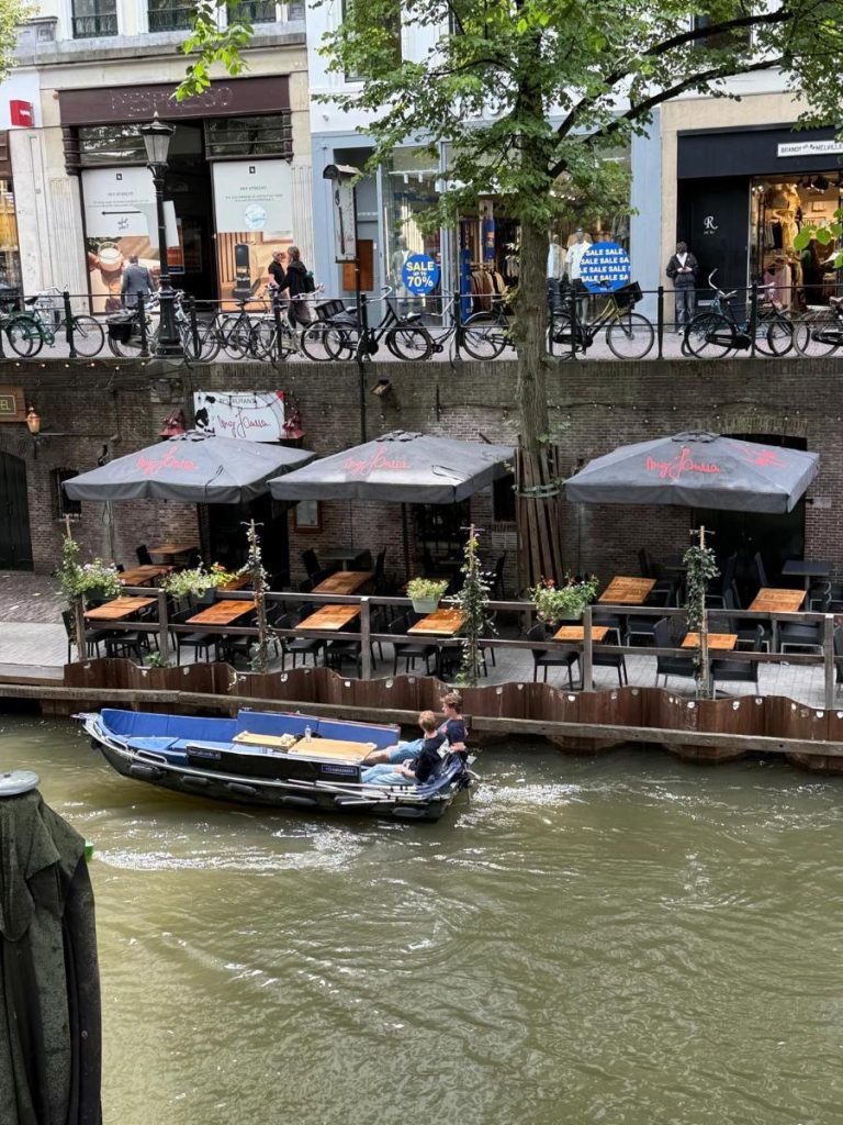 utrecht met een tiener rondvaart
